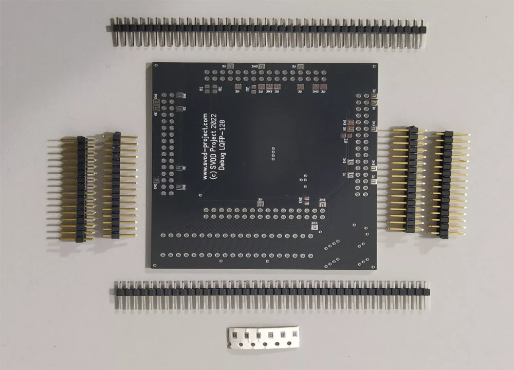 Original External Debug IO ITE / ENE / NUVOTON 128 pins SVOD 4 - Image 2