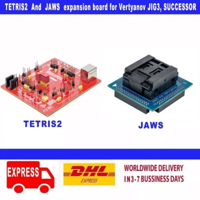 TETRIS2 And JAWS expansion board for Vertyanov JIG3, SUCCESSOR Original