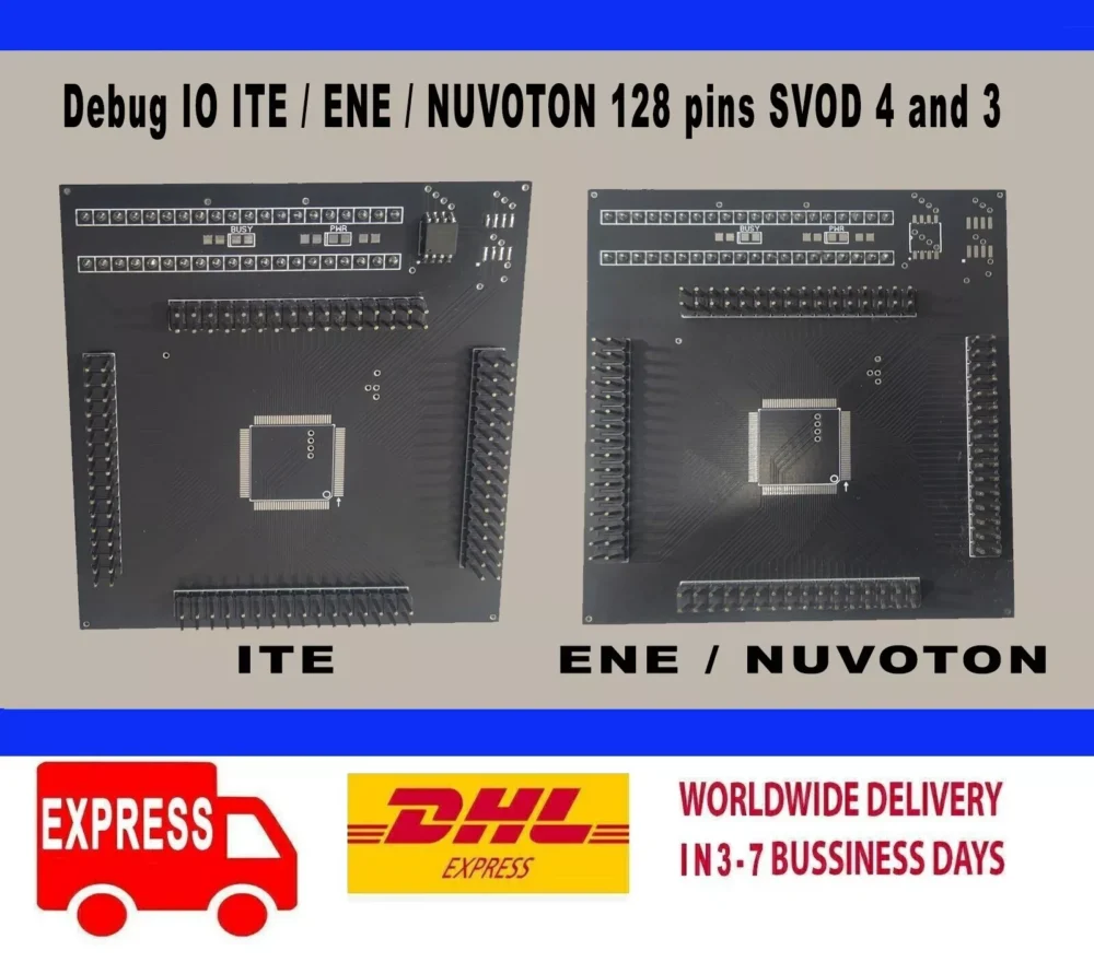 Original External Debug IO ITE / ENE / NUVOTON 128 pins SVOD 4 and 3 US $85.00