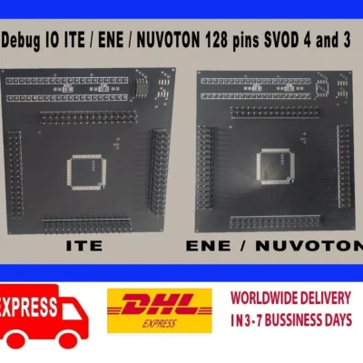 Original External Debug IO ITE / ENE / NUVOTON 128 pins SVOD 4 and 3 US $85.00