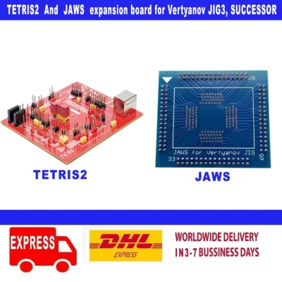 TETRIS2 And JAWS expansion board for Vertyanov JIG3, SUCCESSOR