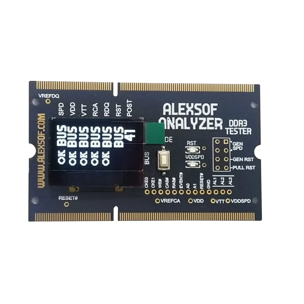 DDR 3 LAPTOP RAM VOLTAGE TESTER measuring voltages,POST codes activities - Image 7