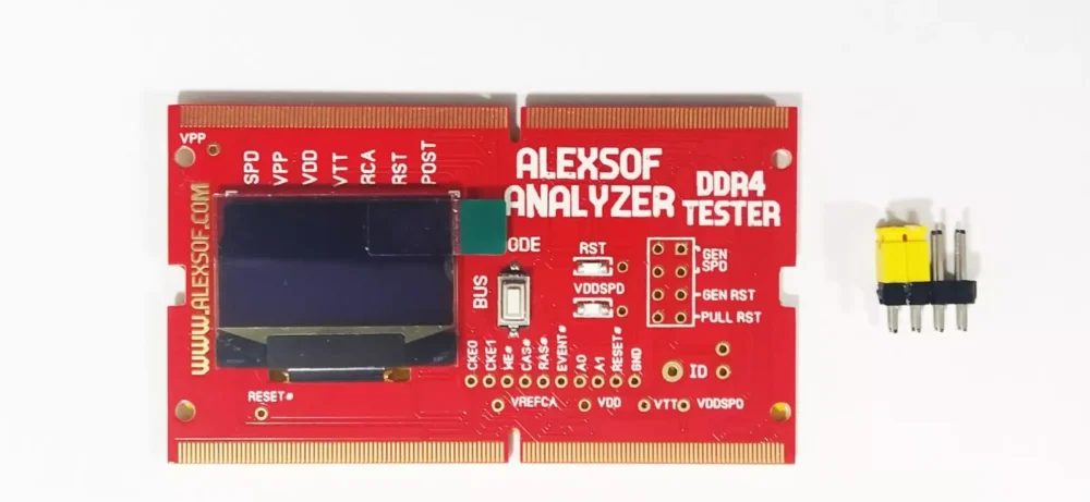 DDR4 LAPTOP RAM VOLTAGE TESTER measuring voltages,POST codes activities - Image 9